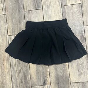 PINK Victoria's Secret Black Skater Skort Tennis Skort NWT Size Small Preppy